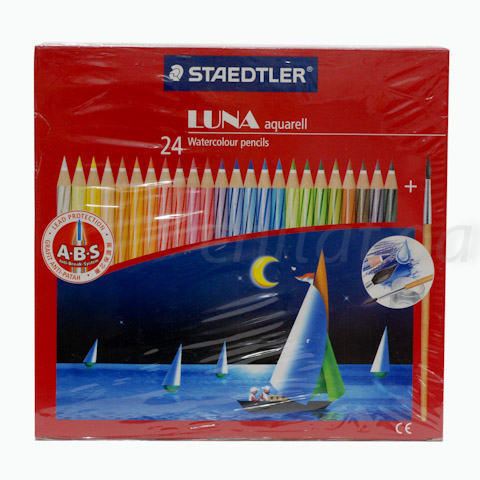STAEDTLER木顏色筆24色