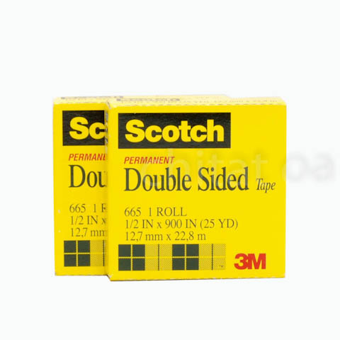 Scotch 1/2 双面膠紙