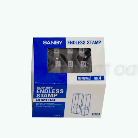 SANBYNo.4數字印 