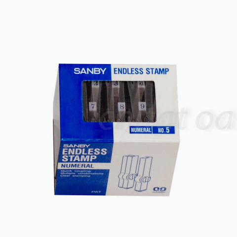 SANBYNo.5數字印 