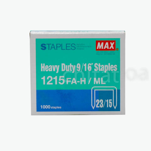 MAX釘書針1215FA-H/ML 23/15